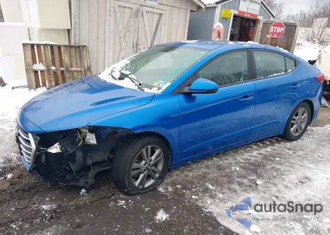 2018 Hyundai Elantra Sel из США, поврежденный, VIN 5NPD84LF5JH308531
